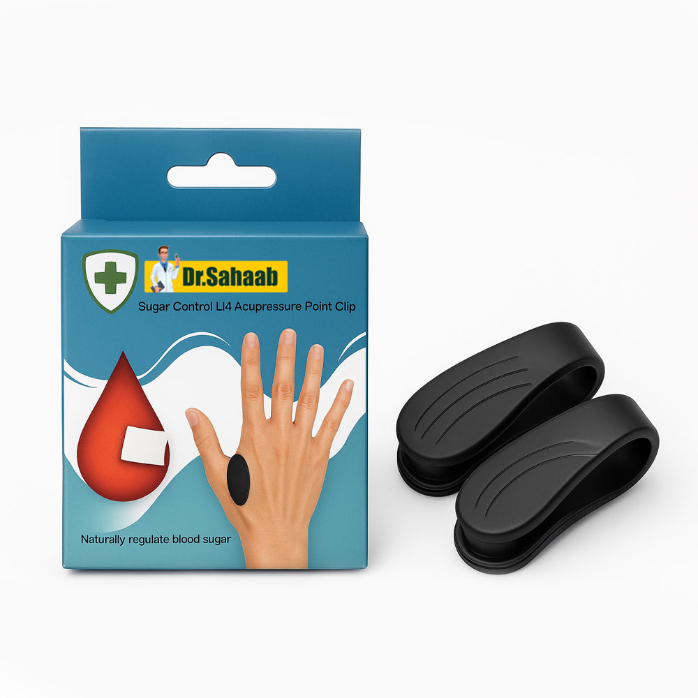 Sugar Control LI4 Acupressure Point Clip